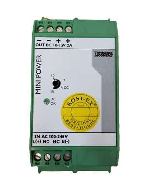 Phoenix Conrtact Mini-PS-100-240AC/10-15DC/2  Trafo Netzteil  K18/167