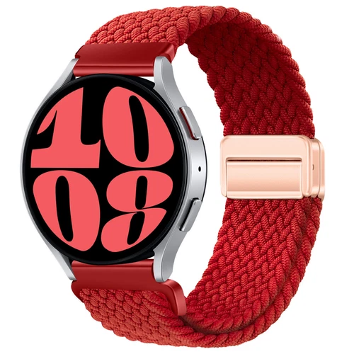 Correa de reloj de pulsera magnética de nailon trenzado de 18 mm 20 mm 22 mm correa de liberación rápida - Imagen 139 de 169