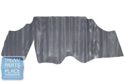 1974-77 Firebird Camaro Rubber Factory Style Trunk Mat - Gray / Black