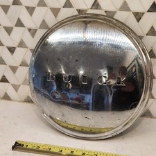 1940s Buick 11 Spell Out Dog Dish Hubcap