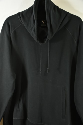 NEW Nike Yoga Statement Essential Cowl Neck Pullover in Black - Size L #NA649 - Picture 5 of 8