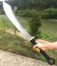KungFu Big Knife Sharp Chinese WUSHU Da Dao Nine Rings Broadsword 九环大刀 Sword
