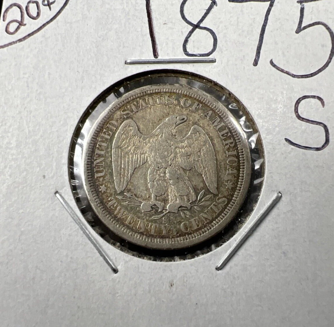 1875 Year Grade VF 20 US Twenty Cent Pieces for sale | eBay