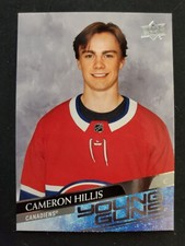 Cameron Hillis 2021 Upper Deck Series 2 Young Guns