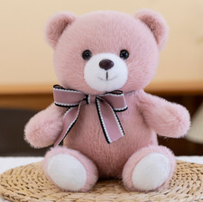 Premium pink teddy bear plush toy