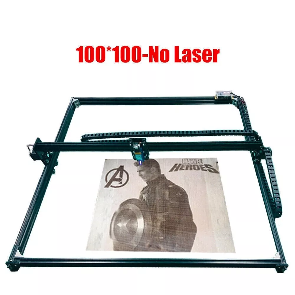 1m*1m Laser Cutting Engraving Machine Frame Carving Wood CNC DIY Cutter  Printer