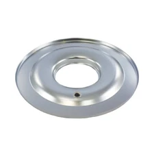 NEW 14" CHROME STEEL AIR CLEANER BASE 4160 4150 5-1/8" HOLE