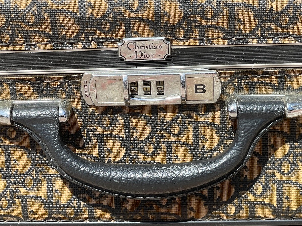 Christian Dior | Diorissimo Suitcase Luggage Vintage Brown Christian Dior | Diorissimo Suitcase Luggage Vintage Brown