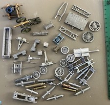 Wargames 25mm mixed metal Spares “ Artillery / Baggage / Ship Cannons Lot “ !