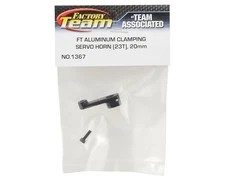 ASC1367 Team Associated 20mm Aluminum Clamping Servo Horn (23T) box13