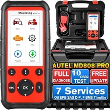  MaxiDiag OBD2 Scanner, All System Diagnostic Scan Tool, Upgraded of MD808 PRO