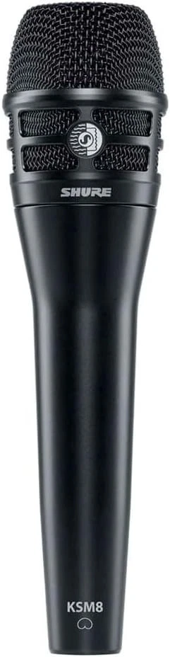 Shure KSM8 Microphone Dualdyne Cardioid Dynamic Vocal 2 Ultra Thin Diaphragm OEM - Image 2 of 4