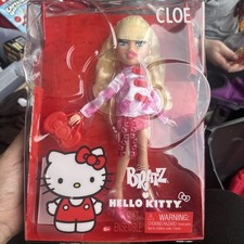 Bratz x Hello Kitty Cloe Fashion Doll with Accessories Brand New box damaged