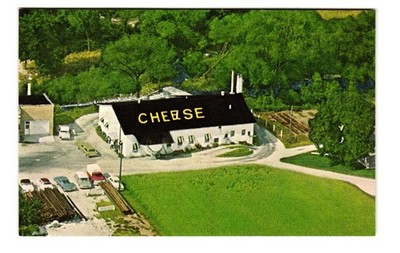 Max PE Radloff and Sons INC, Radloff's cheese Hustisford WI VTG postcard UNP