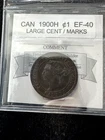 Photo of a 1900 Canada Large Cent from an eBay sale
