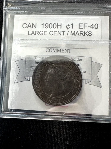 Photo of a 1900 Canada Large Cent from an eBay listing that sold on Jul 20, 2026