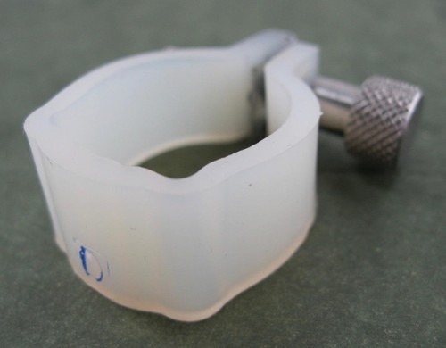 Vintage Dukoff "Vibra-Free" Nylon Ligature for Metal Alto Saxophone Mouthpiece