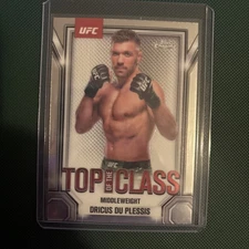2025 Topps Chrome UFC - Top of the Class Dricus du Plessis #TTC-15 Refractor