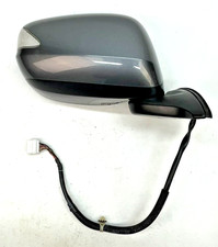 09-14 Honda Jazz Driver Right Power Folding Wing Mirror Grey NH737M Signal MK2