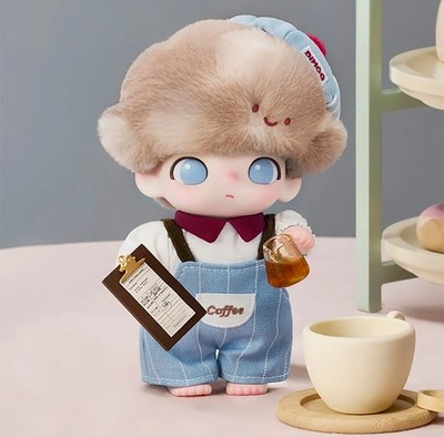 POP MART DIMOO Crush on Coffee Series-Vinyl Plush Blister Pack