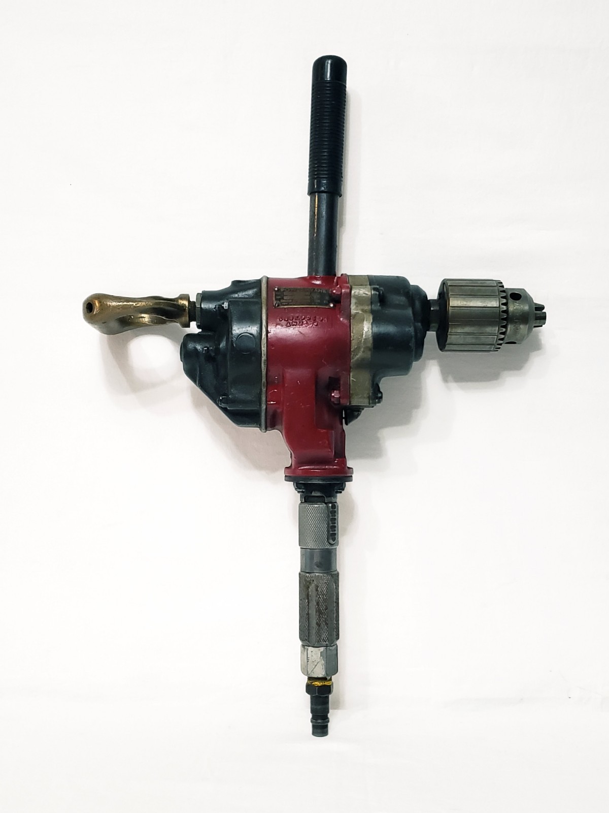 RARE Vintage Chicago Power Vane Pneumatic CP-0315 Drill 750 RPM Heavy Duty VGC