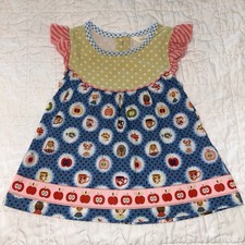 Girls MATILDA JANE Adventure Begins Cameo Girls Flutter Top Size 2 Apples
