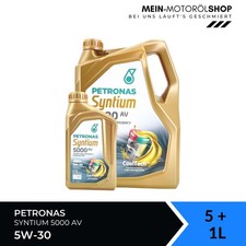 Petronas Syntium 5000 AV 5W-30 SN VW 507 00 MB Motoröl 5+1 Liter = 6 Liter