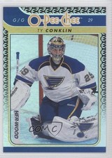 2009-10 O-Pee-Chee Foil Rainbow Ty Conklin #683 0i8