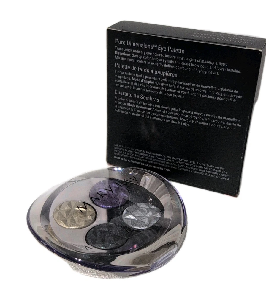 Mary Kay Pure Dimensions Quad Eye Color 🌟 PARIS STARLIGHT 🌟 Eyeshadow Palette - Image 3 of 4