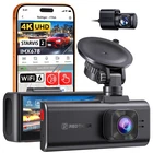 REDTIGER 4K Dual Front and Rear Car Dash Cam STARVIS 2 IMX678,8MP,WiFi,ADAS,GPS