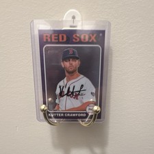 Topps Heritage High Number Kutter Crawford Autographed Red Sox 2024 #631