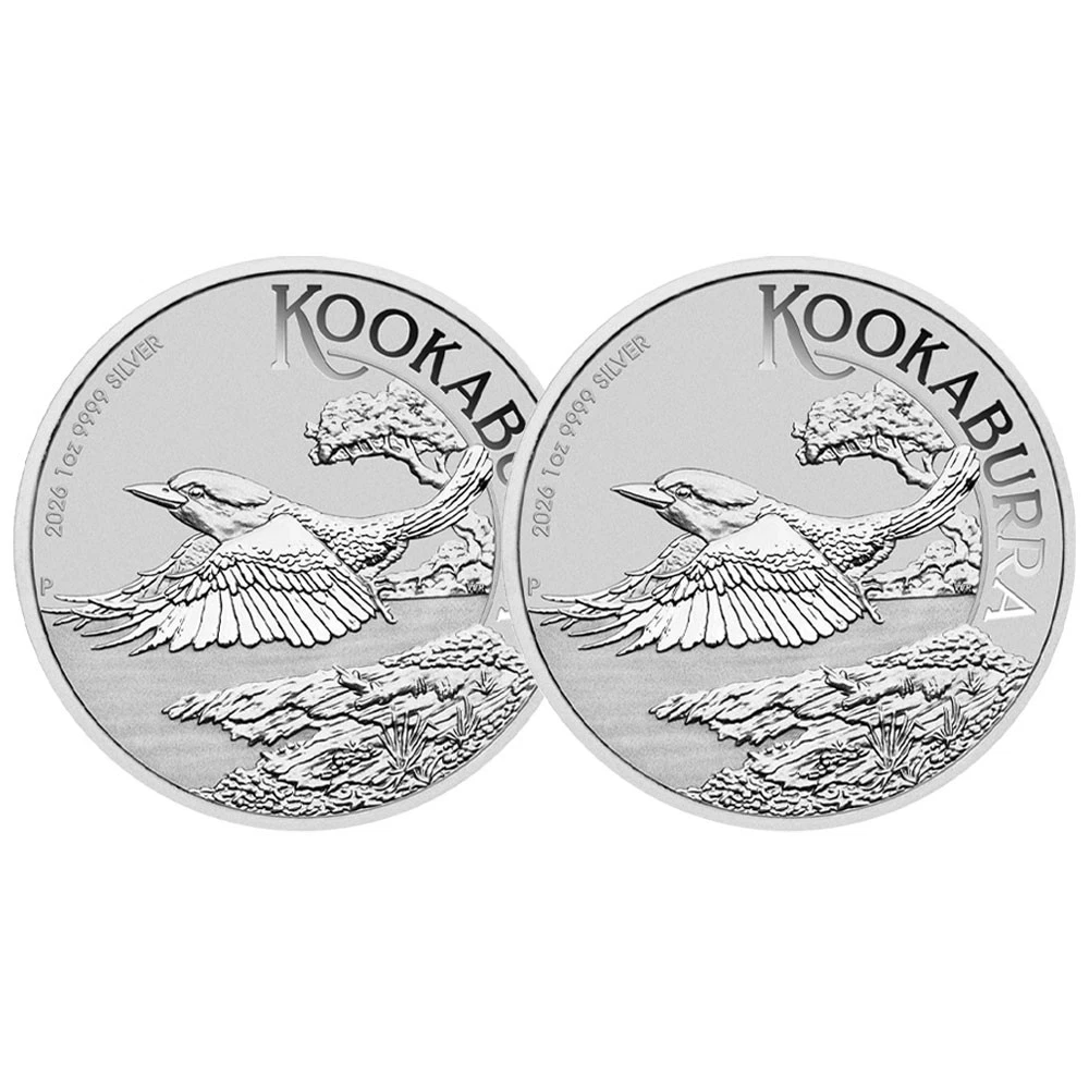 Australian Kookaburra 1 oz Precious Metal Content per Unit Silver