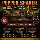 Fallout 76 PS4/PS5 Pepper Shaker + 4 Mods Your Choice Fast Delivery