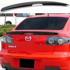 2004 2005 2006 2007 2008 2009 Mazda 3 Factory Style Lip Spoiler Wing Matte Black