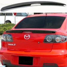 2004 2005 2006 2007 2008 2009 Mazda 3 Factory Style LIP Spoiler Wing MATTE BLACK