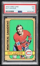 1972-73 O-Pee-Chee Guy Lafleur #59 PSA 5 HOF ku3