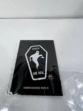 Creepy Co Coffin Ghosts Are Real 4” Embroidered Patch Rare Brand new