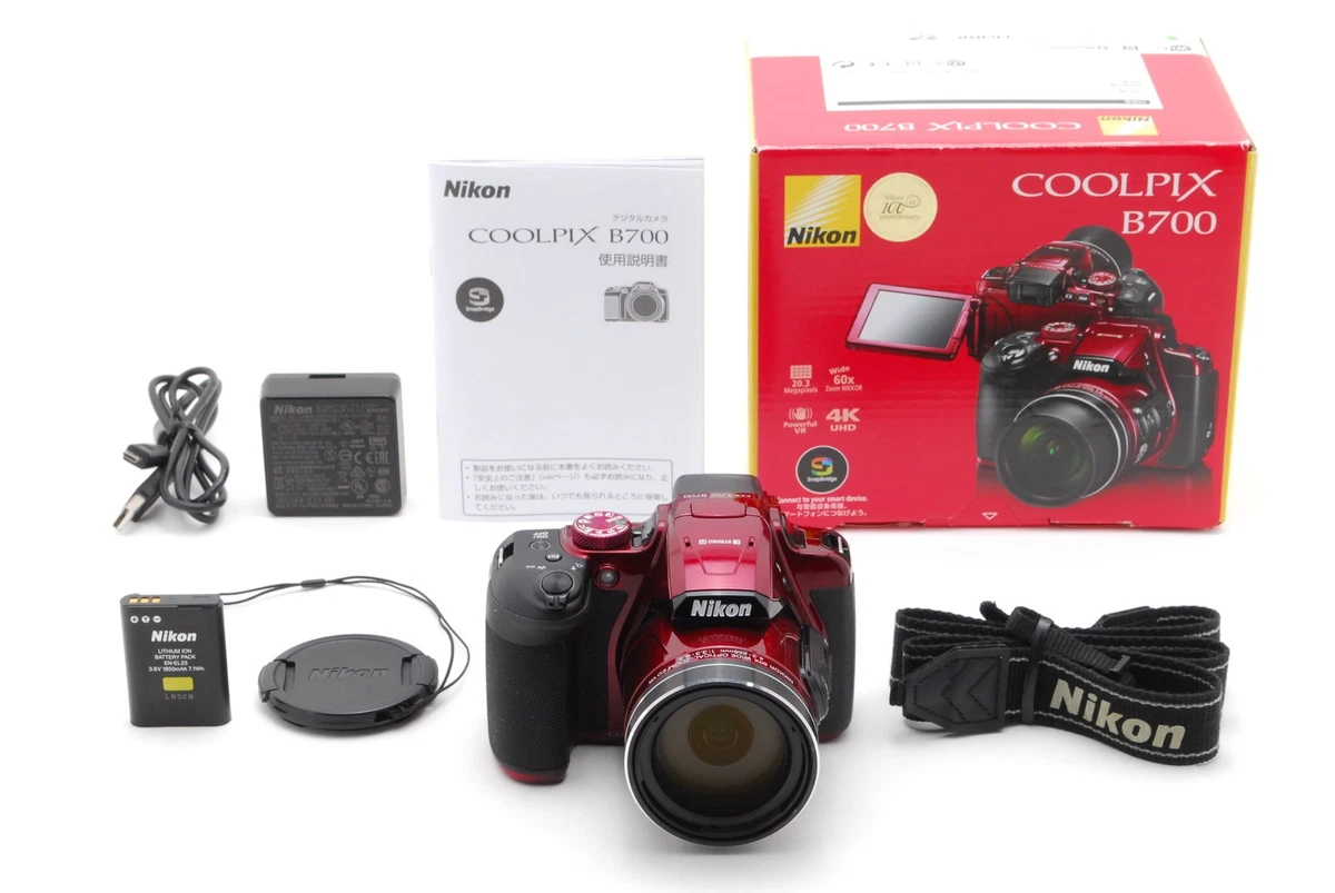 Nikon COOLPIX B700 レッド 本体 バッテリー2個 Nikon Coolpix B700 Digital Cameras for Sale | Shop New & Used