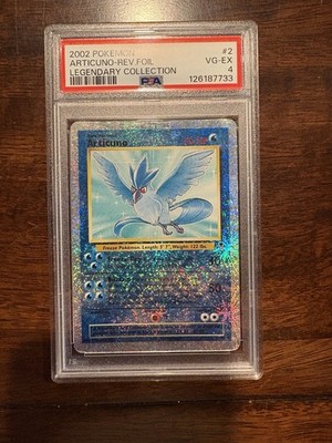 Pokémon TCG Legendary Collection Articuno Card 2/110 Reverse Holo