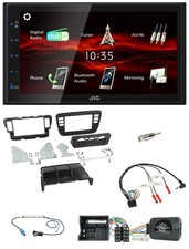 JVC USB Bluetooth Lenkrad DAB 2DIN Autoradio für Seat Mii 17-19 Skoda CitiGo sch