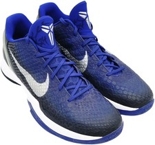 Kobe Bryant Dual Auto Black/Blue 2011-12 Nike Team Issued Kobe VI Shoes 14 PSA