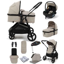 Puggle Monaco XT 2-w-1 System podróżny i-Size z podstawą zmiany śpiworka ISOFIX
