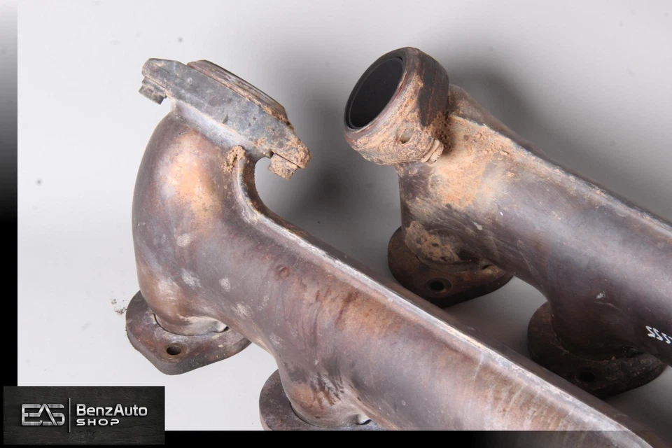 03-09 Mercedes W219 CLS55 SL55 AMG Coletor de Escape Direita e Esquerda Conjunto de 2 Fabricante de Equipamento Original - Imagem 2 de 4