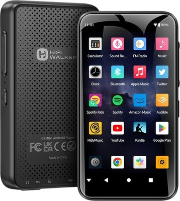 Android MP3 Player with WiFi & Bluetooth, G7 Mini 4  Touchscreen MP4 Player with