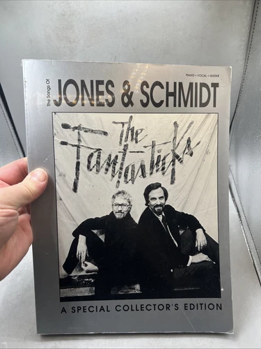 THE SONGS OF JONES & SCHMIDT BOOK A SPECIAL COLLECTOR'S EDITION PIANO/V/GUITAR