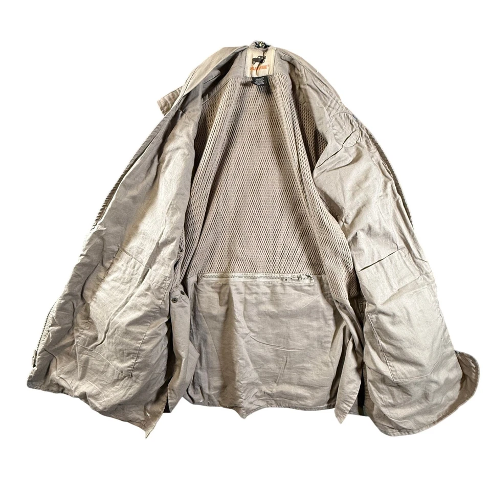 Мужской жилет для сафари Humvee 2XL хаки для фотографирования с несколькими карманами универсальный туристический жилет - Изображение 4 из 4