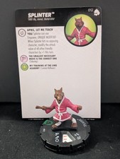 WizKids Heroclix TMNT Shredder's Return 012 Splinter Uncommon