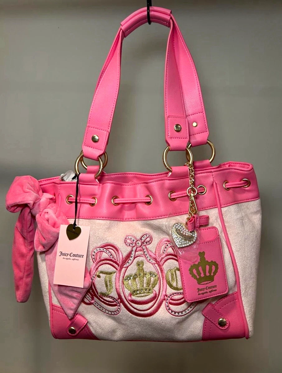 25+ Juicy Couture Tote Pink Bags & Handbags for Women for sale