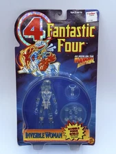 VINTAGE 1995 TOYBIZ MARVEL FANTASTIC FOUR INVISIBLE WOMAN ACTION FIGURE NEW