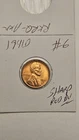wheat penny 1941D GREAT RED BU 1941-D LINCOLN CENT LOT #6 UNC RED LUSTER